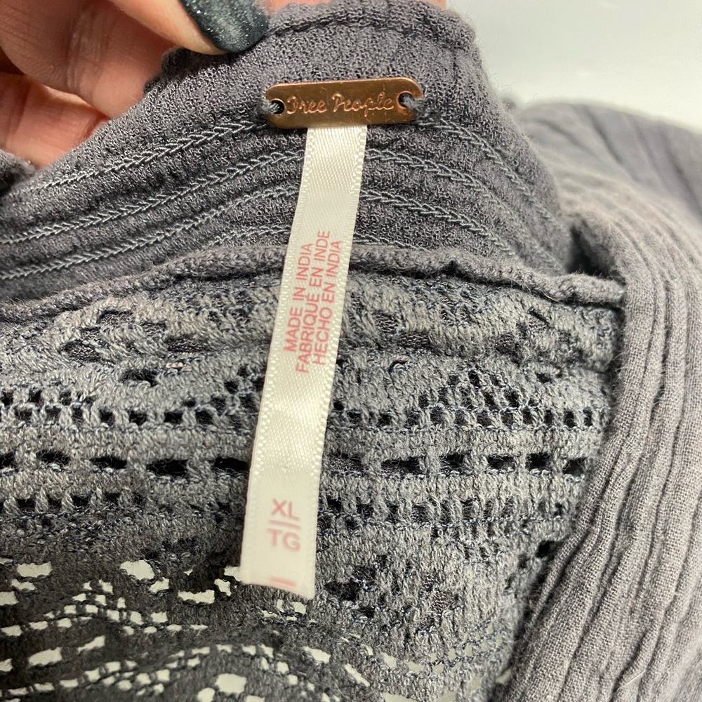 Free People Gray Maxi Dress - Picture 12 of 16